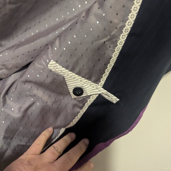 Brooks Brothers Red Fleece Blazer Pinstripe 3 Button Heritagecore Preppy Prep - Picture 8 of 9